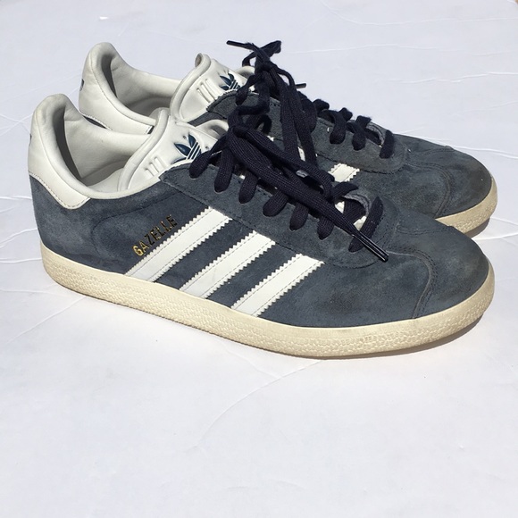 womens light blue gazelles